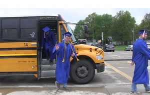 Leaving School Bus