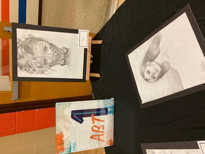 FHS/FHJHS Art Exhibit 2022 - Photo Number 59