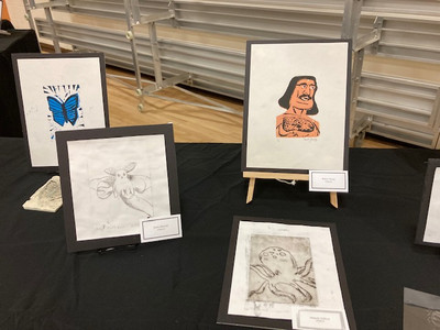 FHS/FHJHS Art Exhibit 2022 - Photo Number 70