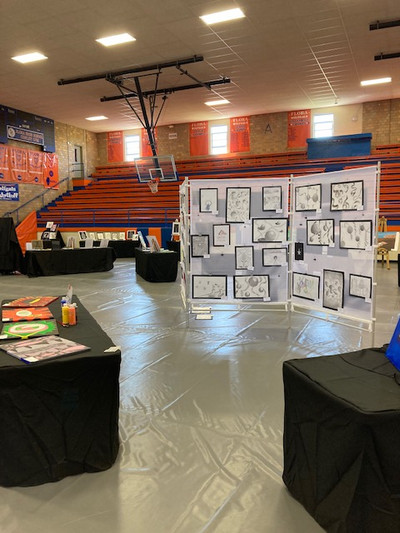 FHS/ FHJHS Art Exhibit 2021 - Photo Number 2