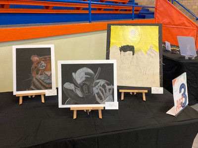 FHS/ FHJHS Art Exhibit 2021 - Photo Number 29