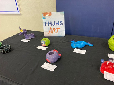 FHS/ FHJHS Art Exhibit 2021 - Photo Number 31